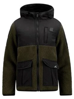 Fleecejacke "Guy" In Khaki