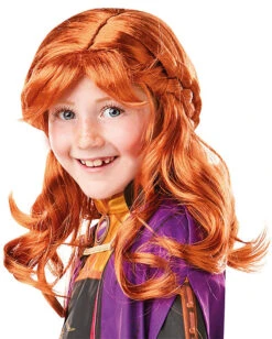 Kinderperücke Die Eiskönigin Anna