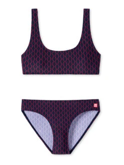 Schiesser Bustier-Bikini Aqua In Dunkelblau