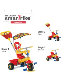 Smartrike Dreirad "Fresh" In Rot/ Gelb - Ab 10 Monaten