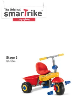 Smartrike Dreirad "Fresh" In Rot/ Gelb - Ab 10 Monaten -Kind Verwandt smartrike dreirad fresh in rot gelb ab 10 monaten 3