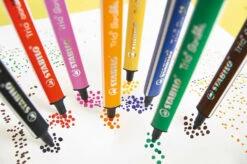 Stabilo Dreikant-Filzstifte Trio Scribbi, 12 Farben Im Tischset -Kind Verwandt stabilo dreikant filzstifte trio scribbi 12 farben im tischset 3