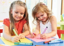 Stabilo Dreikant-Filzstifte Trio Scribbi, 12 Farben Im Tischset -Kind Verwandt stabilo dreikant filzstifte trio scribbi 12 farben im tischset 5