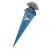 Step By Step Schultüte, Mit Eingenähtem Bändchen In Angry Shark