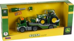 Theo Klein Transporter Mit John Deere Traktor -Kind Verwandt theo klein transporter mit john deere traktor 2