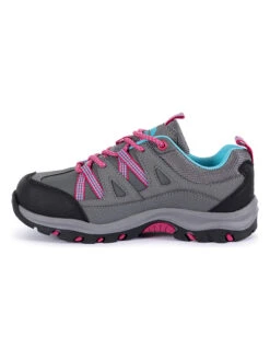 TRESPASS Wanderschuhe "Gillon II" In Grau/ Pink -Kind Verwandt trespass wanderschuhe gillon ii in grau pink 2