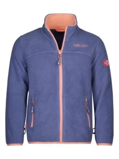 TROLLKIDS 3in1-Funktionsjacke "Bryggen" In Blau/ Rosa -Kind Verwandt trollkids 3in1 funktionsjacke bryggen in blau rosa 2