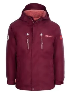 TROLLKIDS 3in1-Funktionsjacke "Lofoten" In Rot