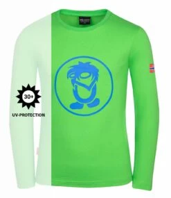 TROLLKIDS Longsleeve "Troll" In Hellgrün/Blau -Kind Verwandt trollkids longsleeve troll in hellgrun blau 2