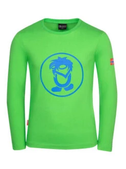 TROLLKIDS Longsleeve "Troll" In Hellgrün/Blau