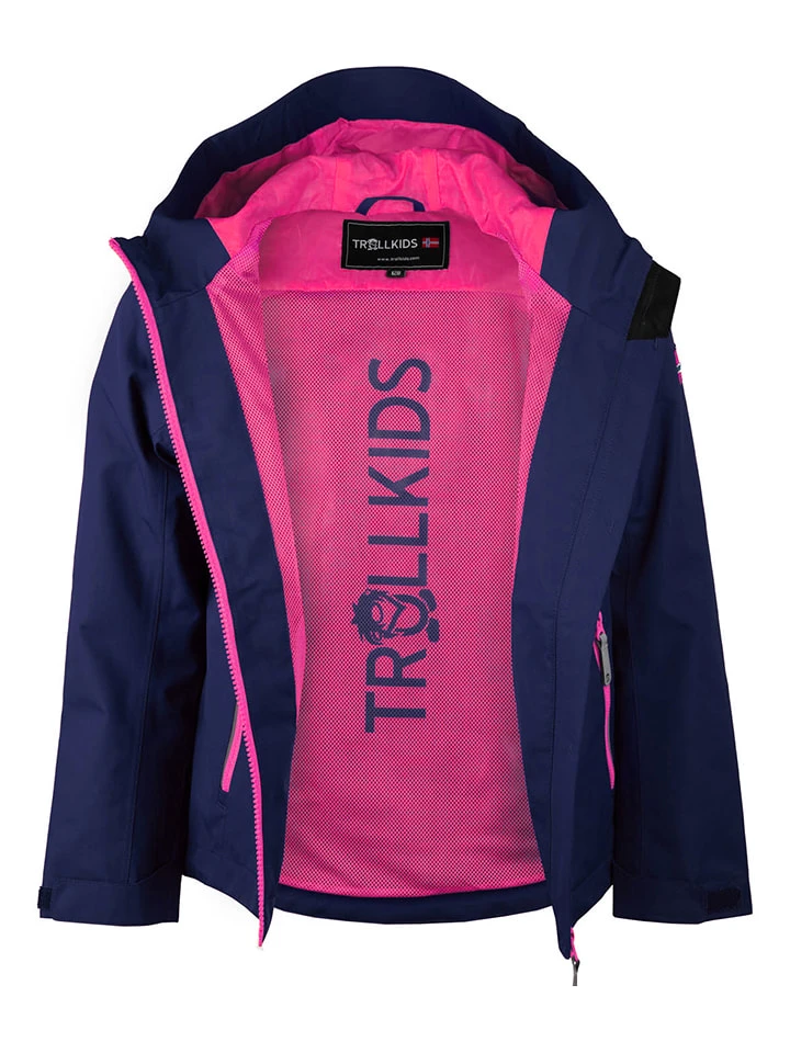 TROLLKIDS Regenjacke "Telemark" In Dunkelblau 4 TROLLKIDS Regenjacke "Telemark" In Dunkelblau – Bild 4