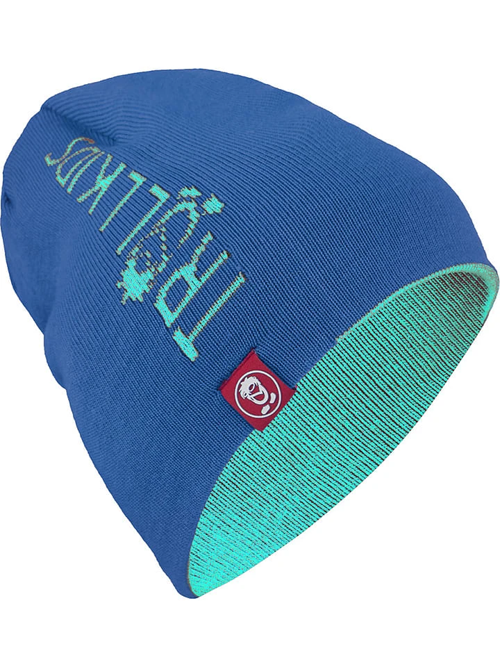 TROLLKIDS Wende-Beanie "Troll" In Blau/ Türkis 2 TROLLKIDS Wende-Beanie "Troll" In Blau/ Türkis – Bild 2