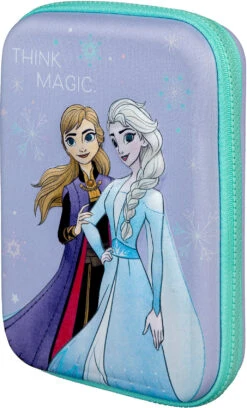 Undercover 3D Federmäppchen Disney Die Eiskönigin, Befüllt, 17-tlg.