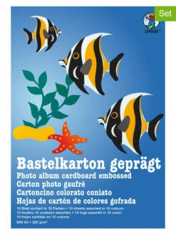 Ursus Bastelset "Bastelkarton Geprägt" - DIN A3