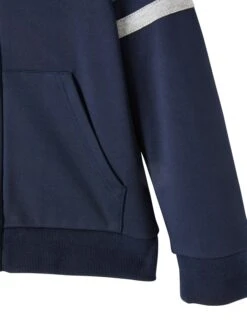 Sweatjacke In Dunkelblau -Kind Verwandt vertbaudet sweatjacke in dunkelblau 2