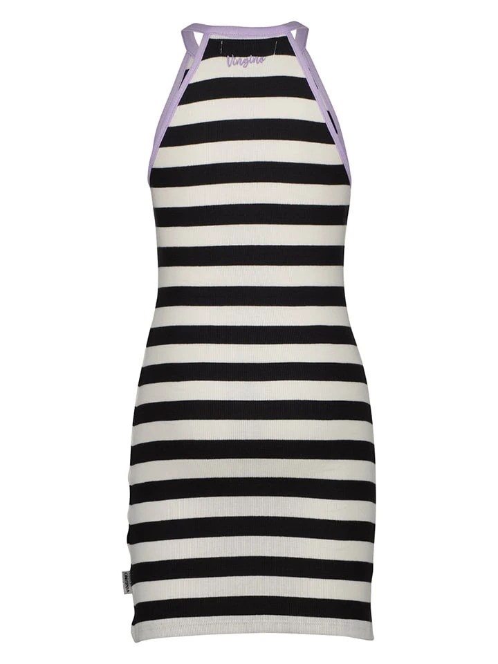 Vingino Kleid "Palira" In Schwarz/ Creme 2 Vingino Kleid "Palira" In Schwarz/ Creme – Bild 2