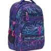 Wave Rucksack "Infinity Stripes Purple" Schwarz, H 43 Cm B 31 Cm T 22 Cm