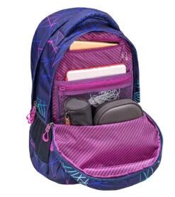 Wave Rucksack "Infinity Stripes Purple" Schwarz, H 43 Cm B 31 Cm T 22 Cm -Kind Verwandt wave rucksack infinity stripes purple schwarz h 43 cm b 31 cm t 22 cm 11