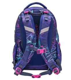 Wave Rucksack "Infinity Stripes Purple" Schwarz, H 43 Cm B 31 Cm T 22 Cm -Kind Verwandt wave rucksack infinity stripes purple schwarz h 43 cm b 31 cm t 22 cm 3