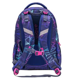 Wave Rucksack "Infinity Stripes Purple" Schwarz, H 43 Cm B 31 Cm T 22 Cm -Kind Verwandt wave rucksack infinity stripes purple schwarz h 43 cm b 31 cm t 22 cm 4