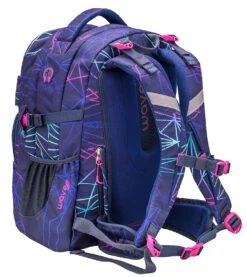 Wave Rucksack "Infinity Stripes Purple" Schwarz, H 43 Cm B 31 Cm T 22 Cm -Kind Verwandt wave rucksack infinity stripes purple schwarz h 43 cm b 31 cm t 22 cm 6