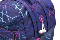 Wave Rucksack "Infinity Stripes Purple" Schwarz, H 43 Cm B 31 Cm T 22 Cm -Kind Verwandt wave rucksack infinity stripes purple schwarz h 43 cm b 31 cm t 22 cm 8