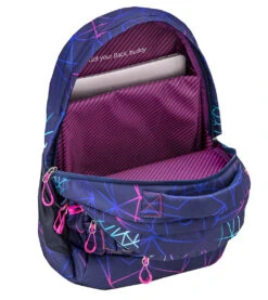 Wave Rucksack "Infinity Stripes Purple Set1" In Schwarz, H 43 Cm B 31 Cm T 22 Cm -Kind Verwandt wave rucksack infinity stripes purple set1 in schwarz h 43 cm b 31 cm t 22 cm 10
