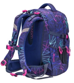 Wave Rucksack "Infinity Stripes Purple Set1" In Schwarz, H 43 Cm B 31 Cm T 22 Cm -Kind Verwandt wave rucksack infinity stripes purple set1 in schwarz h 43 cm b 31 cm t 22 cm 3
